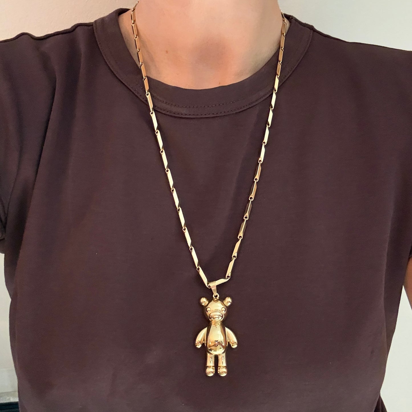 Ketting Bodi Beer Goud