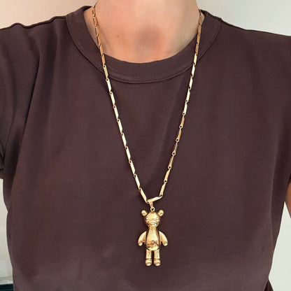 Ketting Bodi Beer Goud