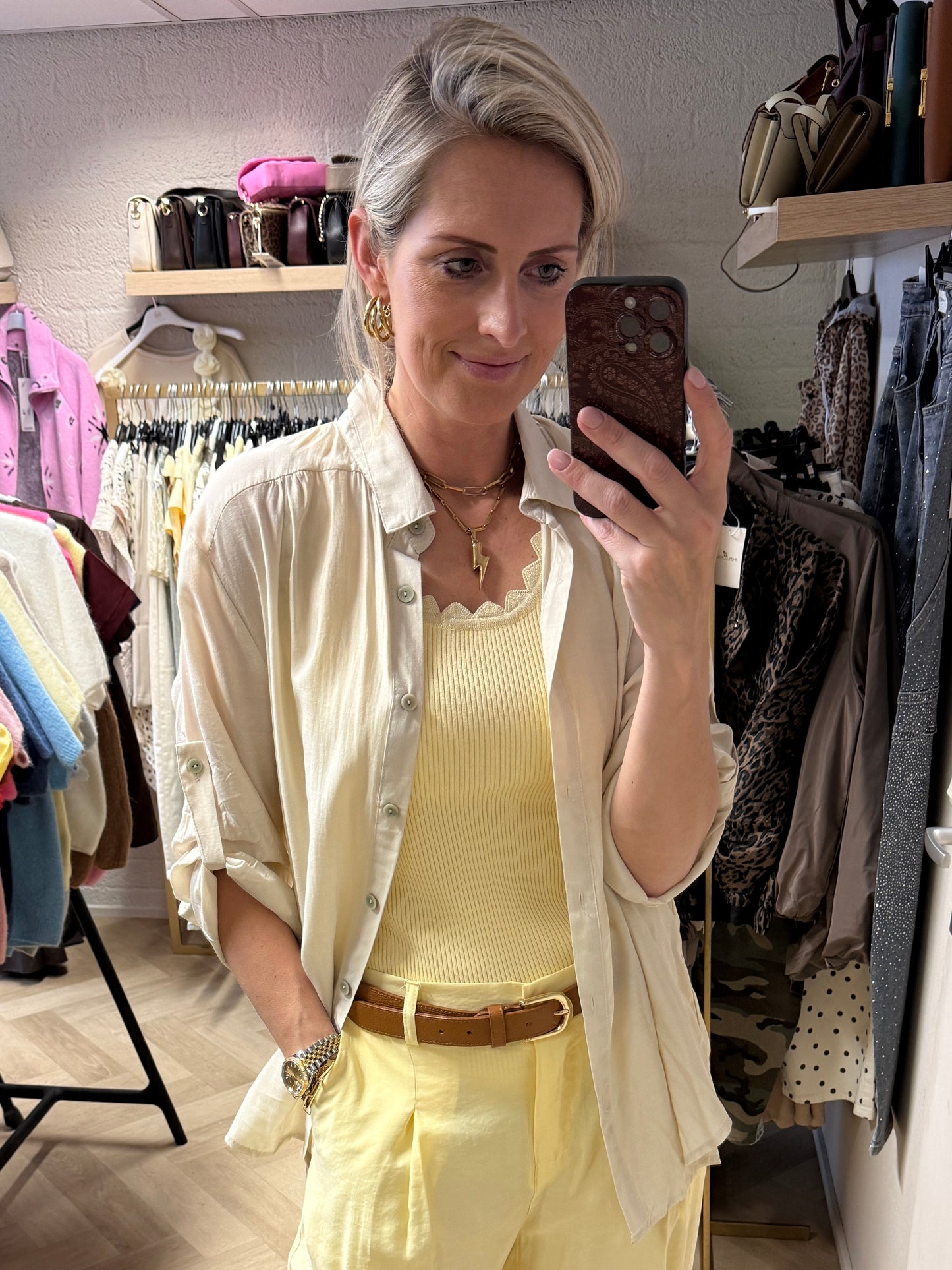 Blouse Nathalie Beige