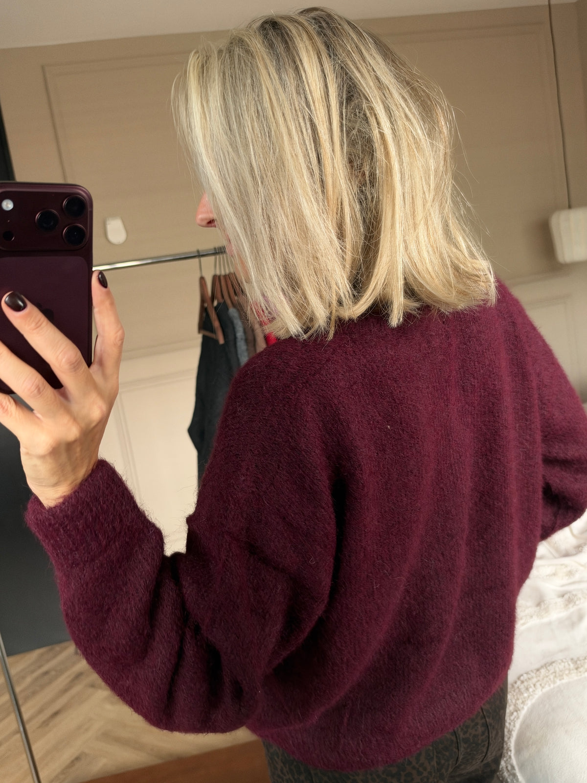 Vest Vito Plum