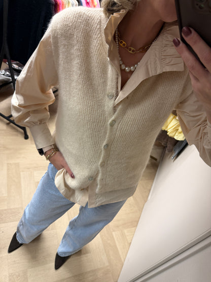 Vest Gilet Claire Beige