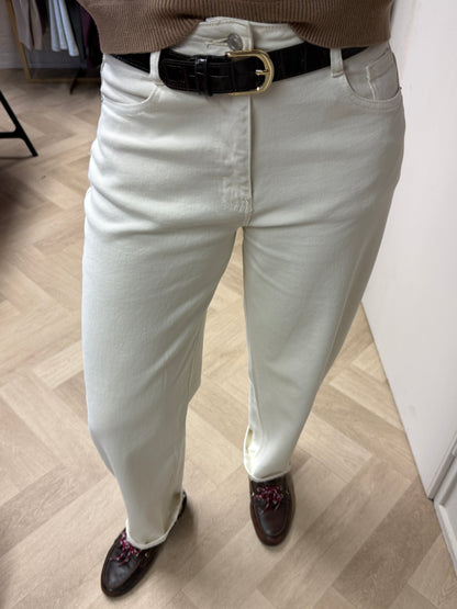 Jeans Bridget Barrel Ecru