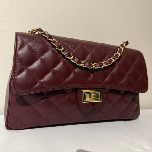Tas Audrey Medium Burgundy