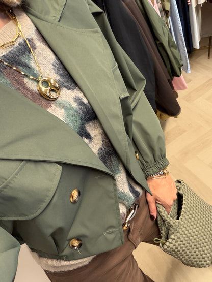 Trui Armyprint Groen