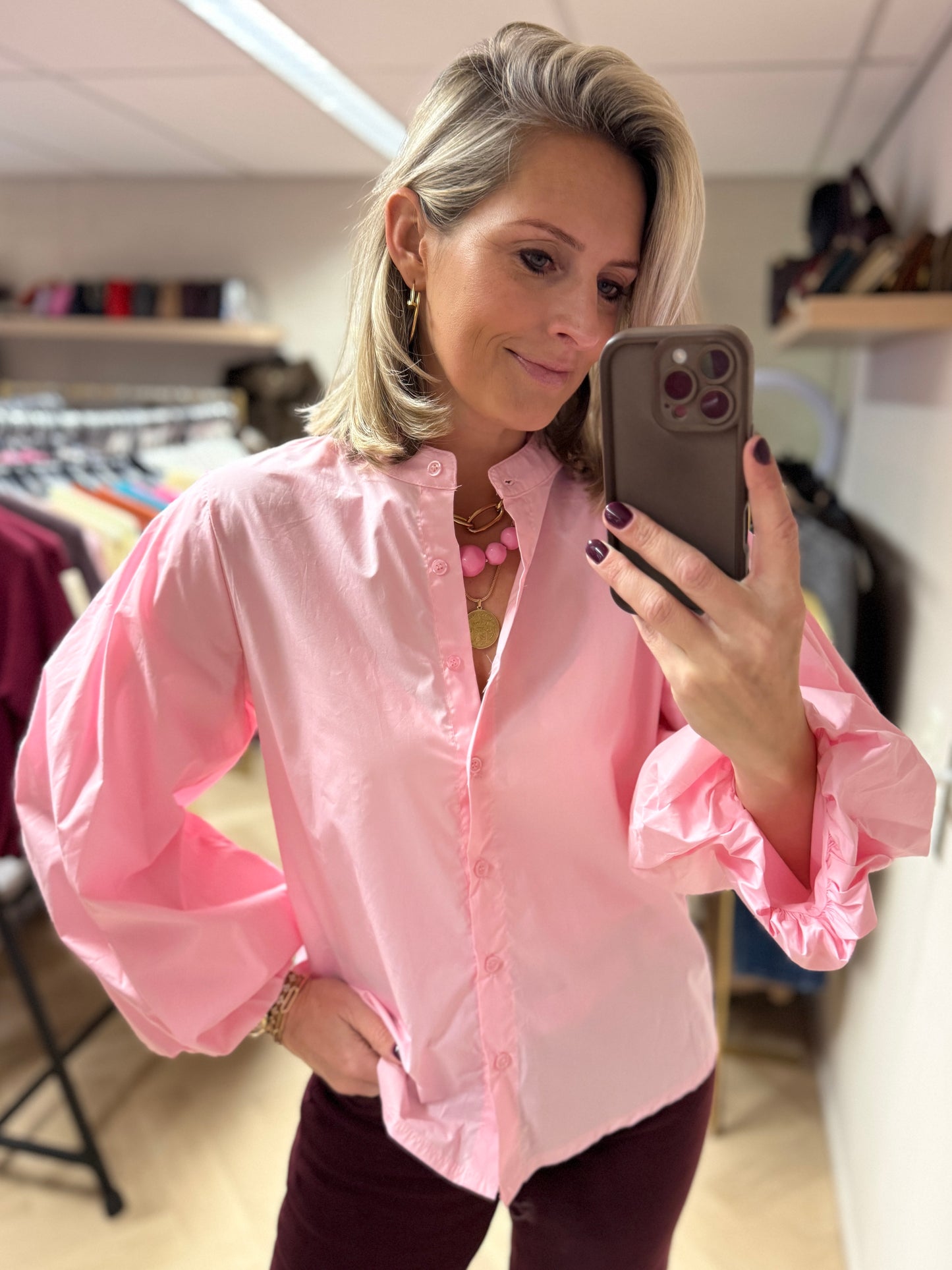 Blouse Fenna Pofmouw Roze