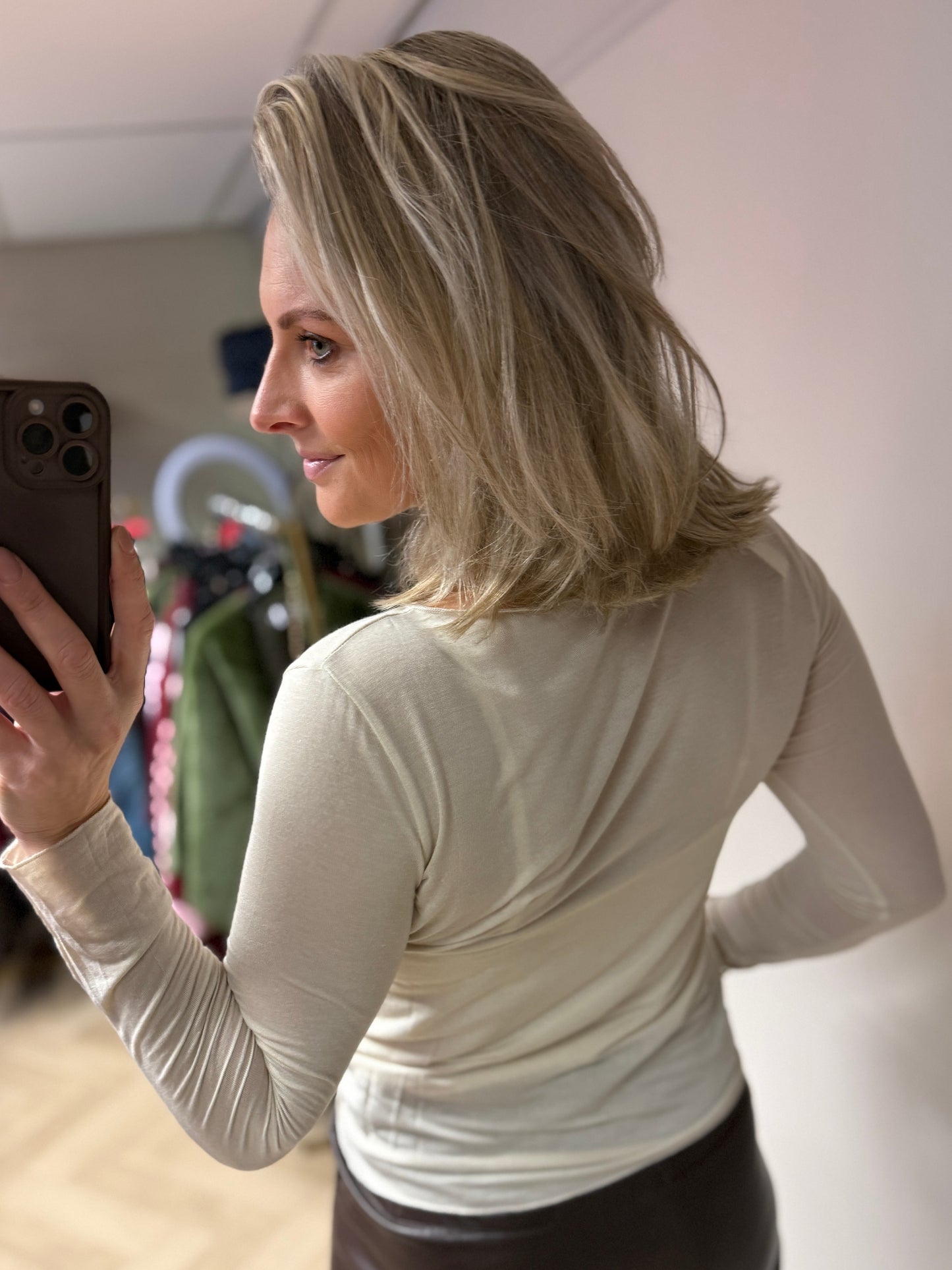 Shirt Nola Cashmere Beige