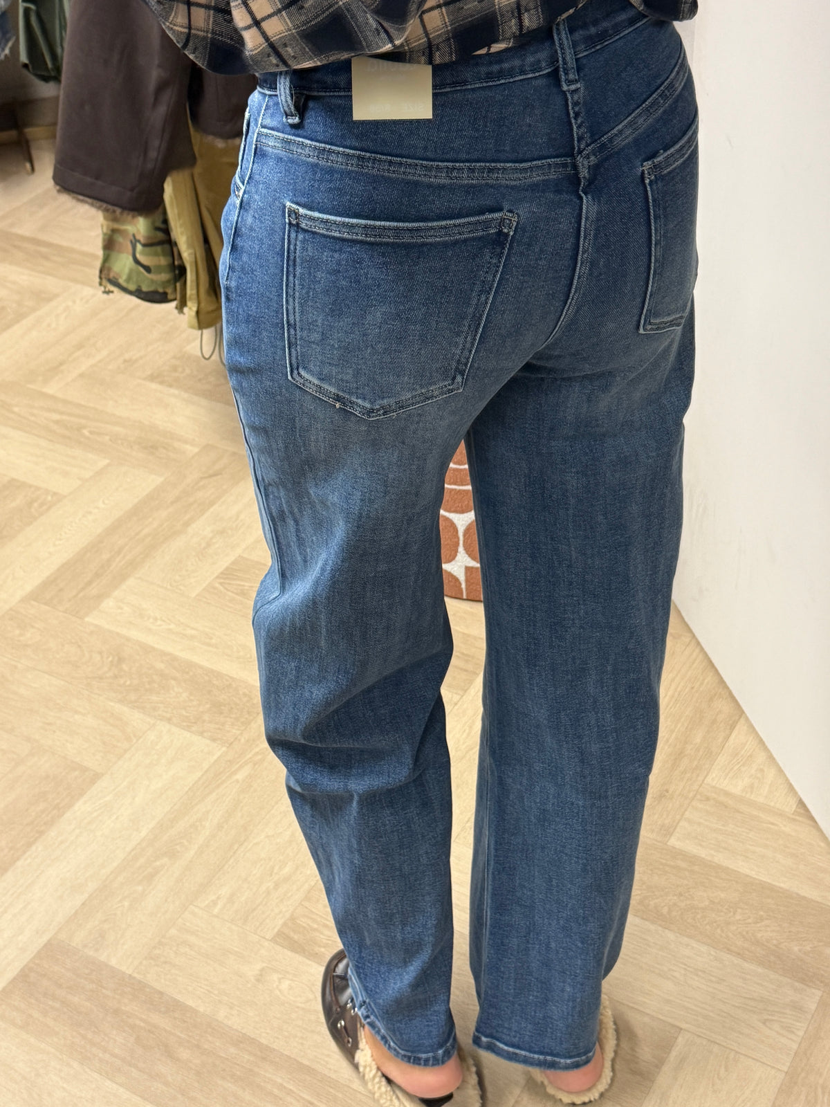 Jeans Laulia Balloon Mediu Blue