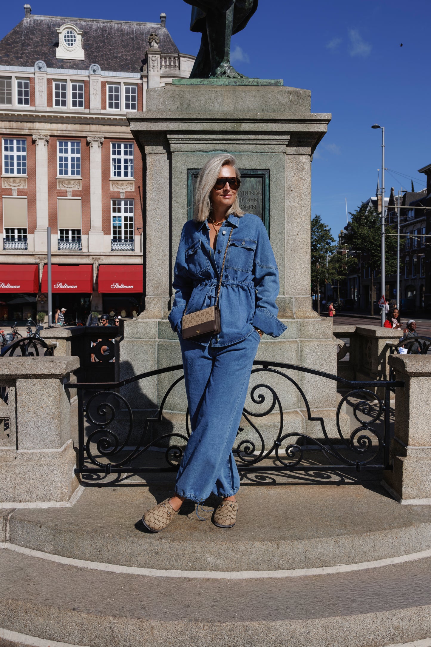 Co Ord Set Coco Denim Blauw