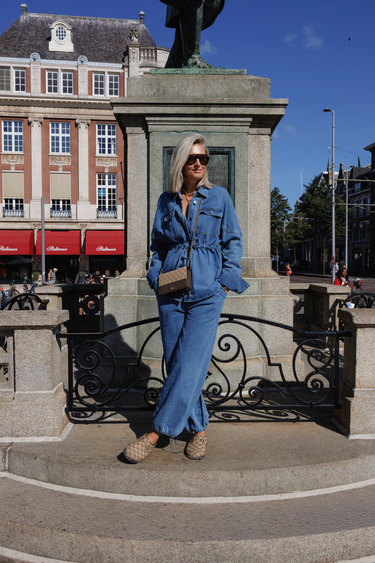 Co Ord Set Coco Denim Blauw