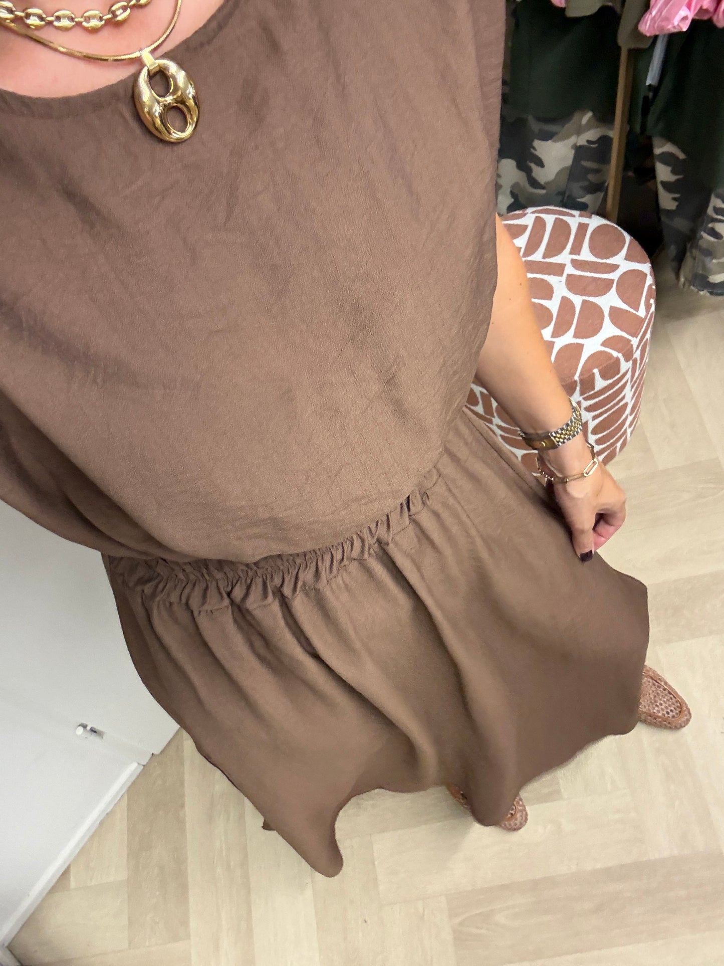 Co Ord Set Jurk Lola Choco