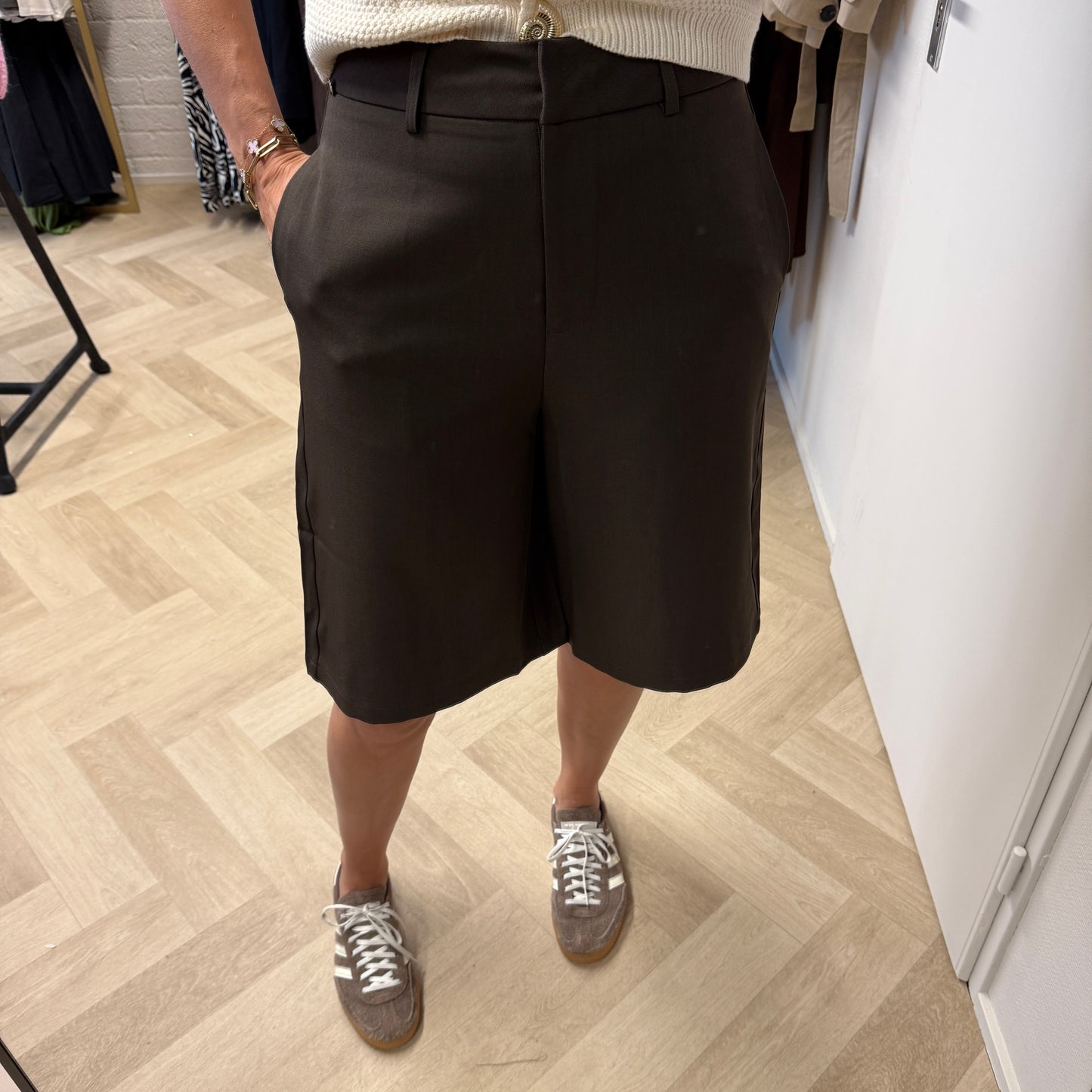 Bermuda Pantalon Cleo Choco