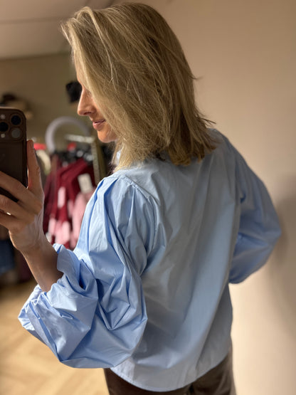 Blouse Fenna Pofmouw Lichtblauw