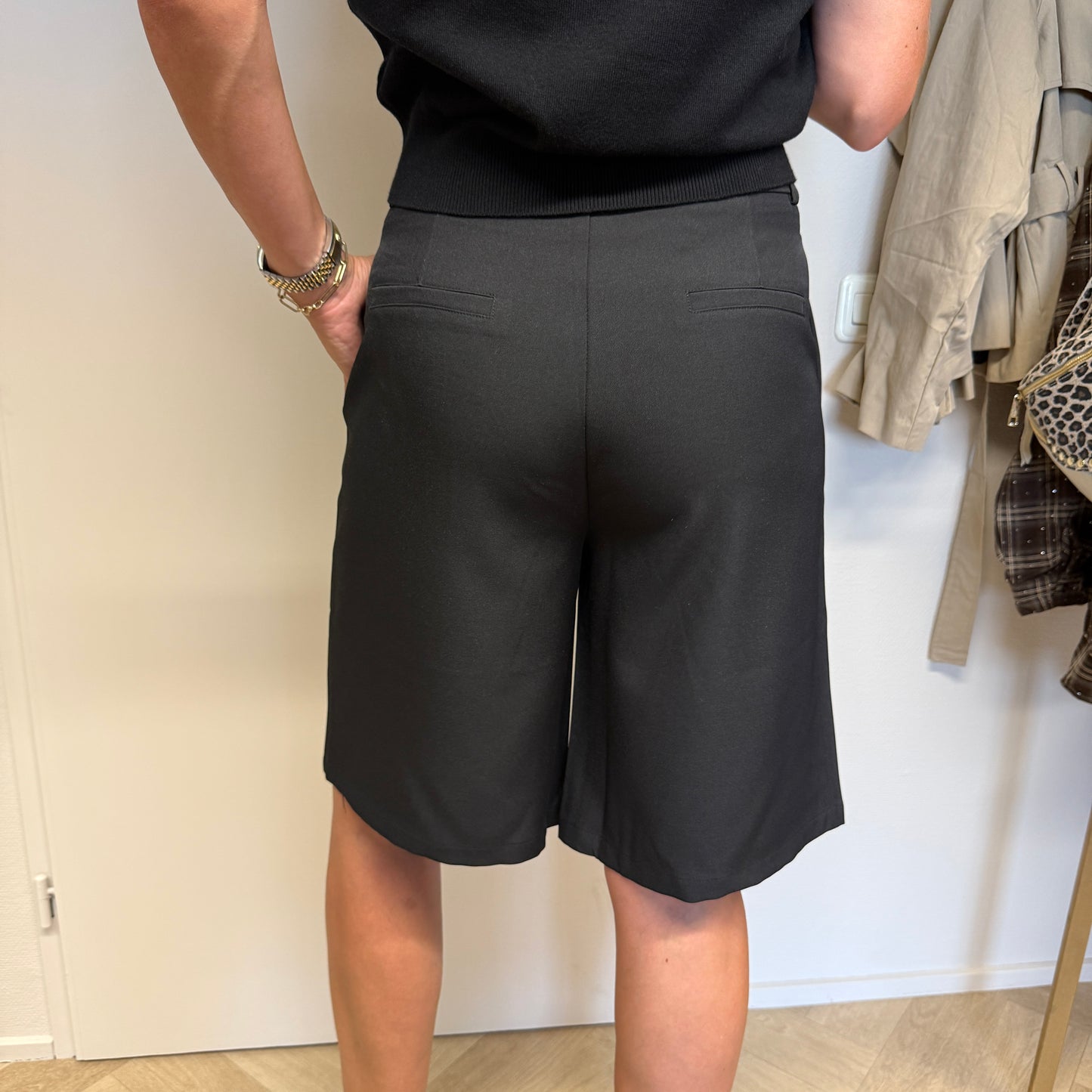 Bermuda Pantalon Cleo Zwart