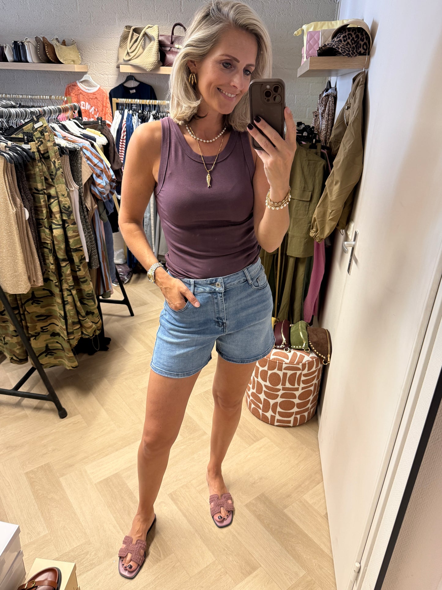 Top Basis Mauve