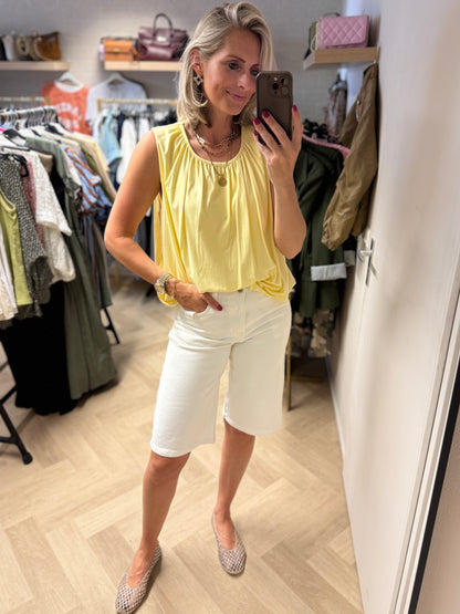 Top Yara Comfy Pof Zachtgeel