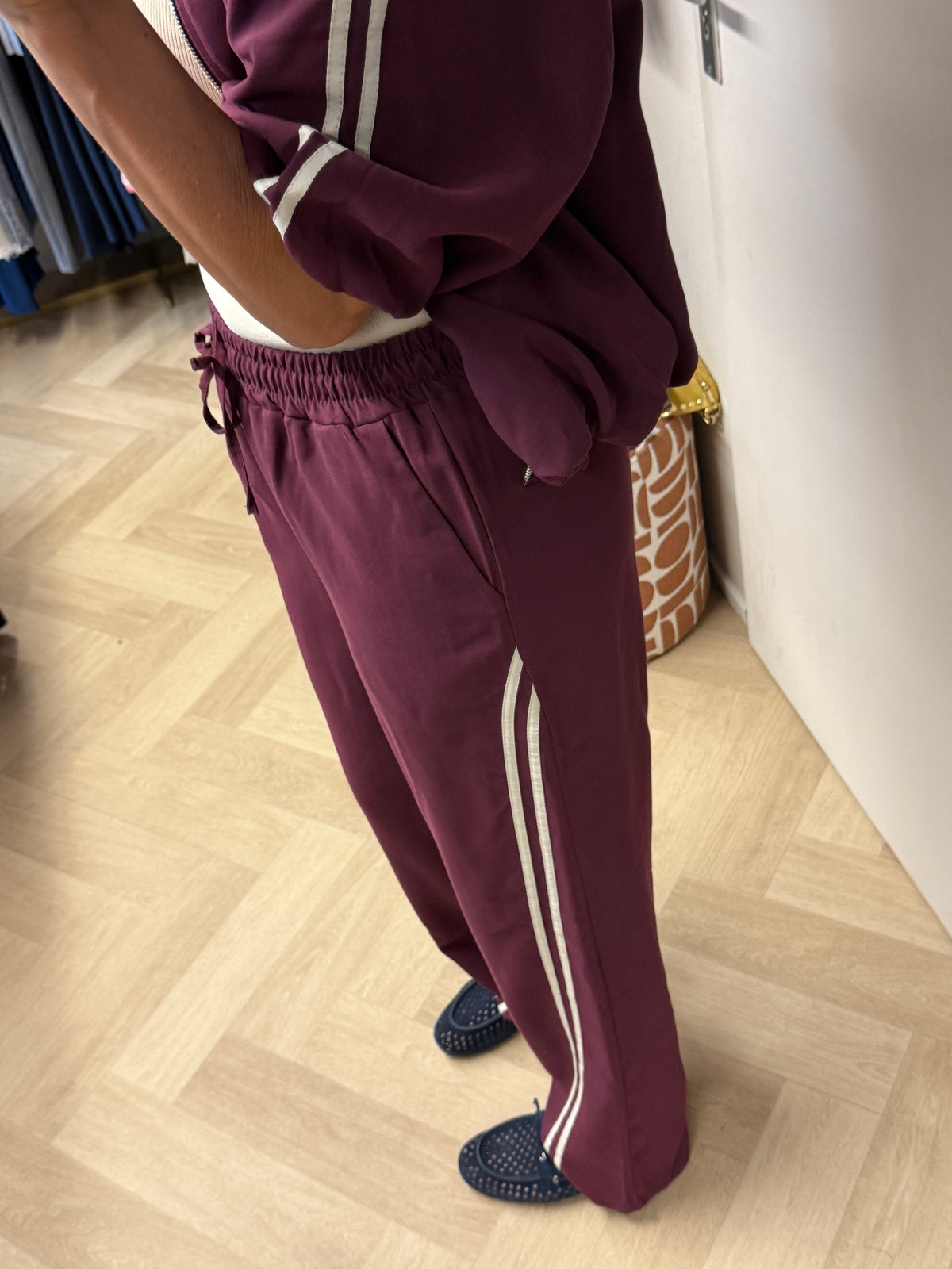 Co Ord Set Mandy Streep Bordeaux