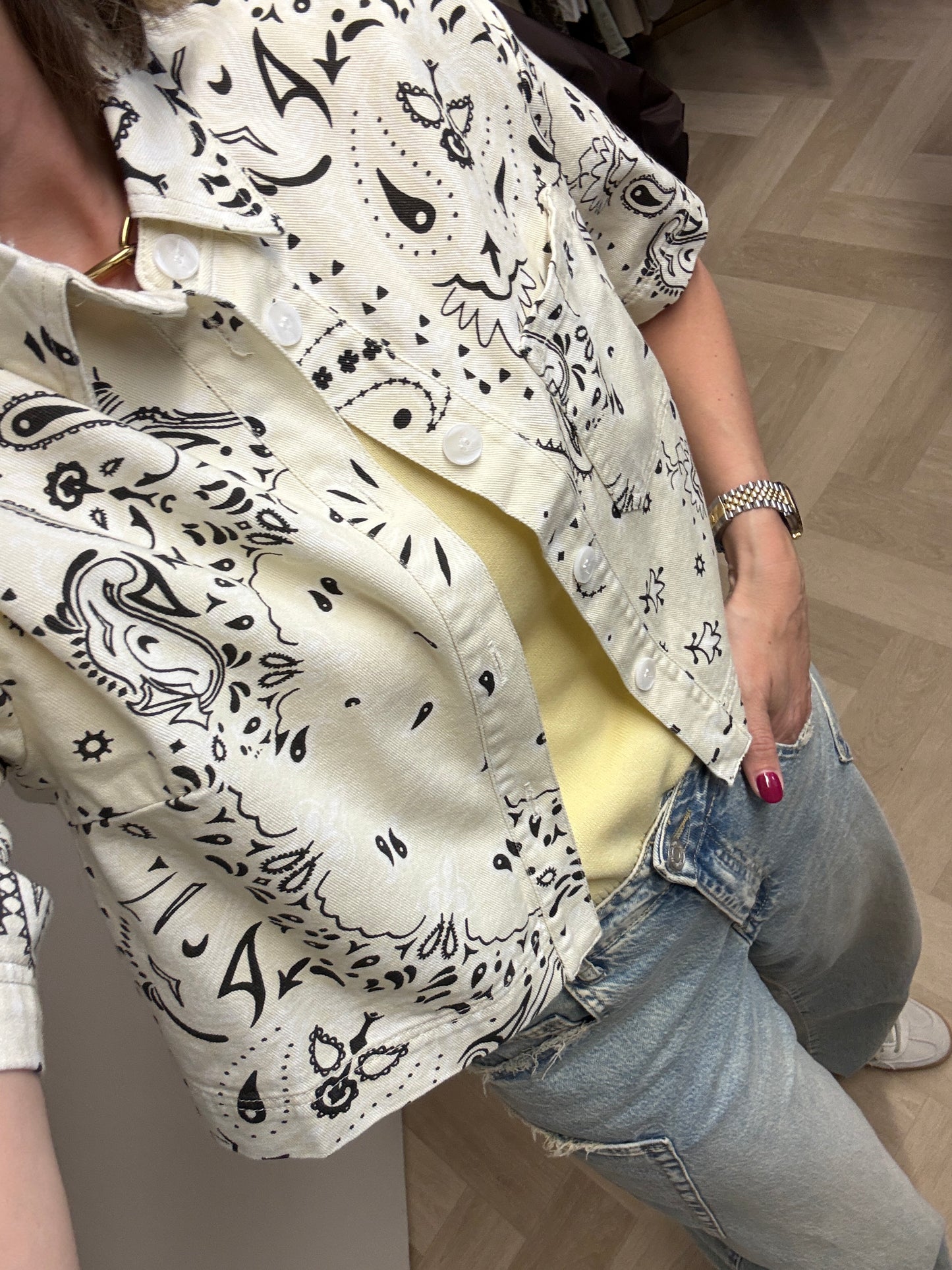 Jack Lola Bandana Zachtgeel Bruin