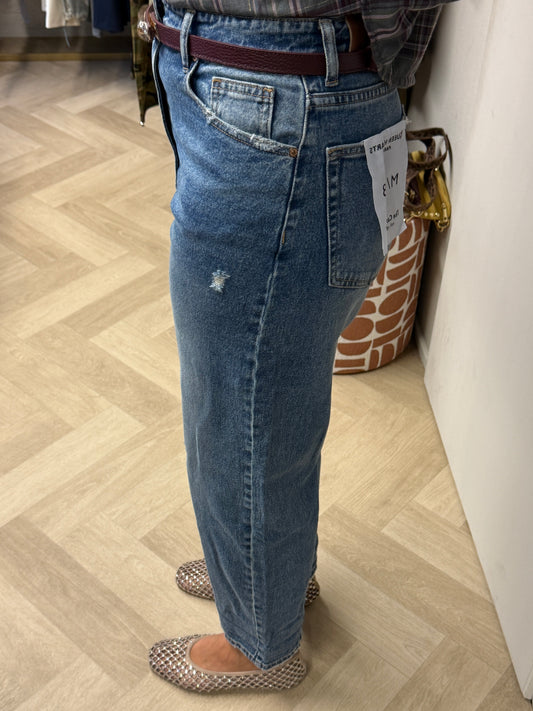 Jeans QH Carrot Fit Medium Blue