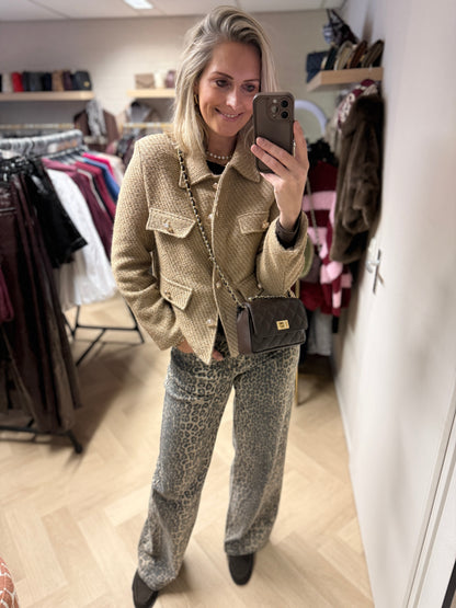 Blazer Ellen Bouclé Camel