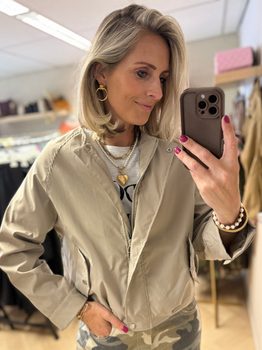 Jack Norah Round Neck Beige