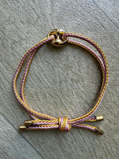 Armband Boon Stainless Steel Small Roze/Bruin