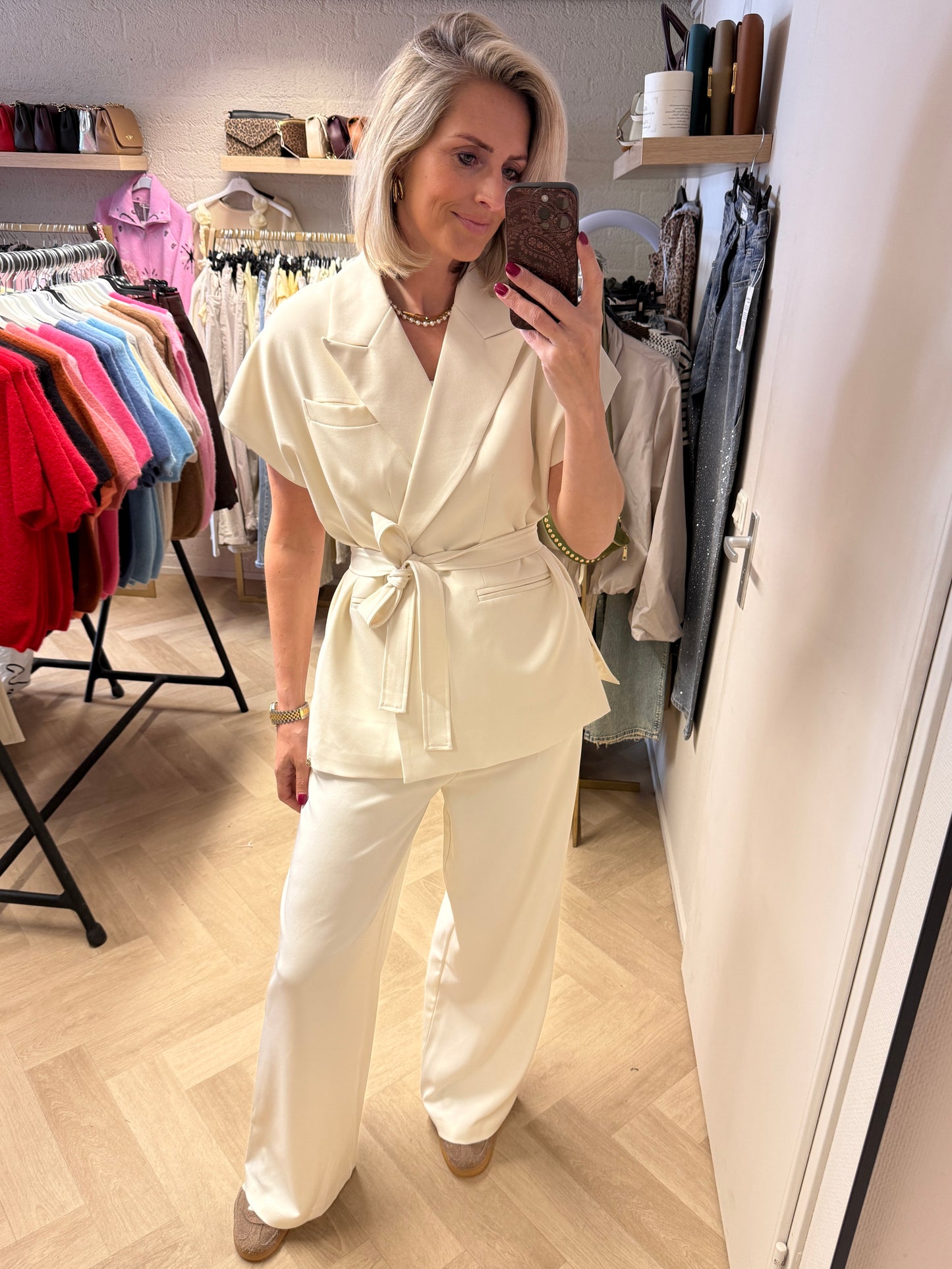 Pantalon Farah Offwhite