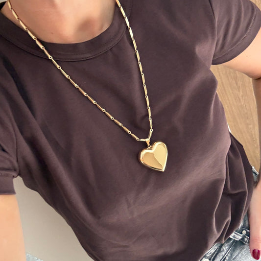 Ketting Bodi Hart Goud