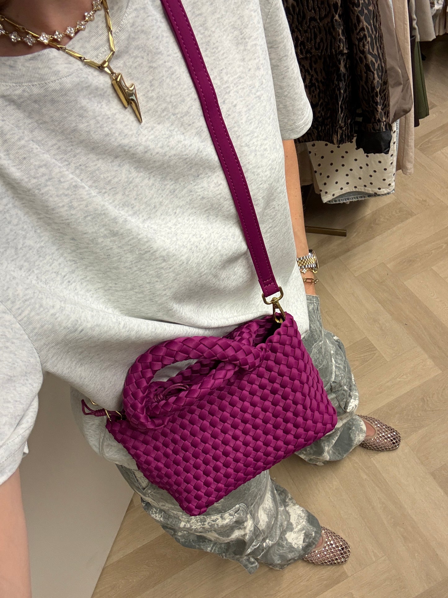 Shirt Kylie Basic Grijs Melêe