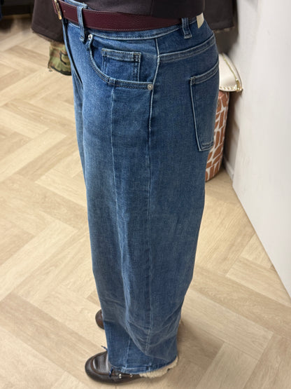 Jeans Laulia Balloon Mediu Blue