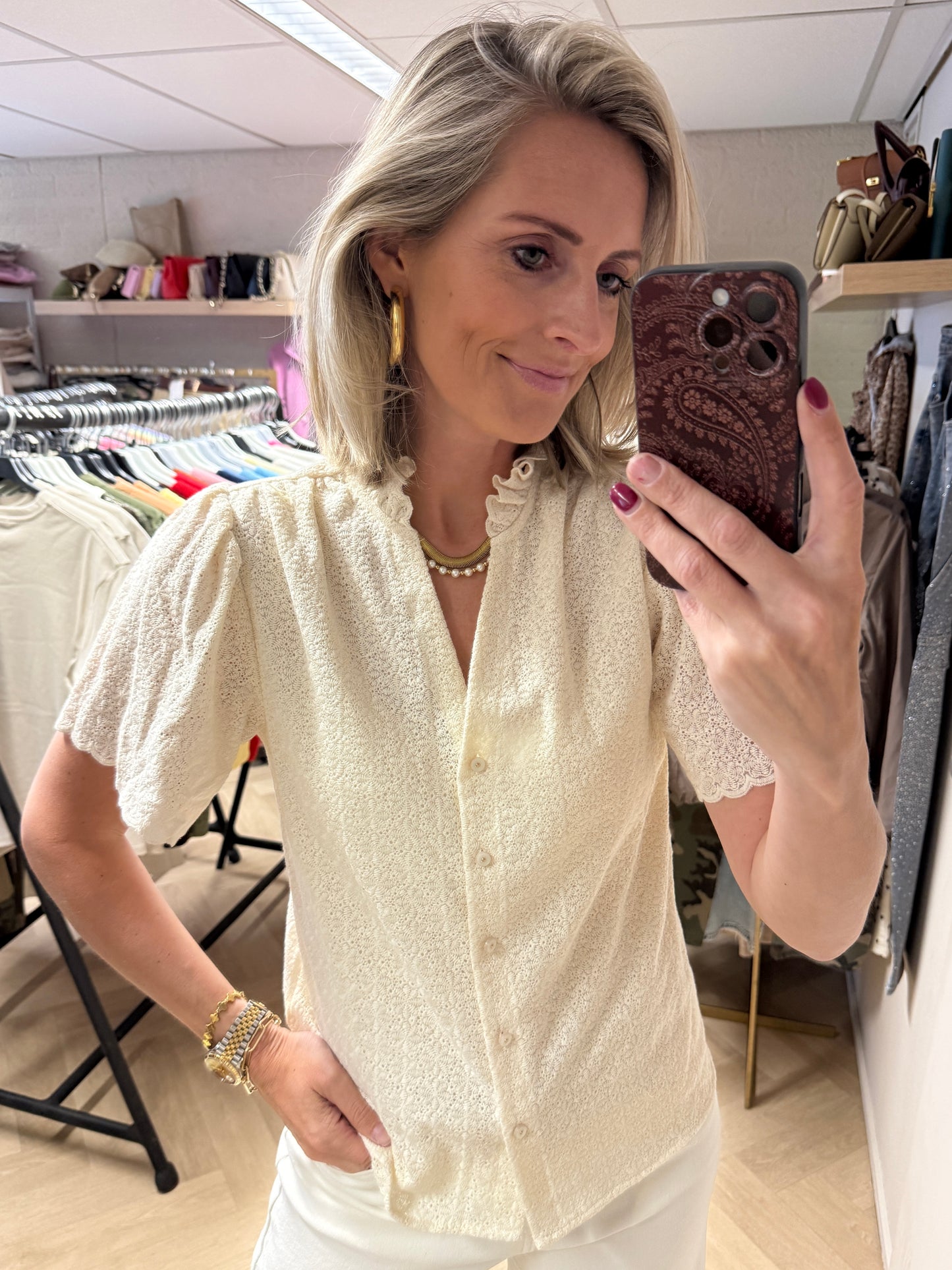 Blouse Marie Ecru