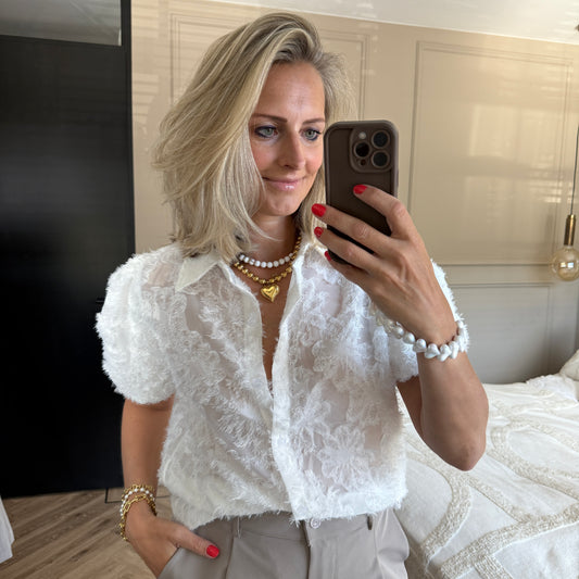 Blouse Fluffy Wit