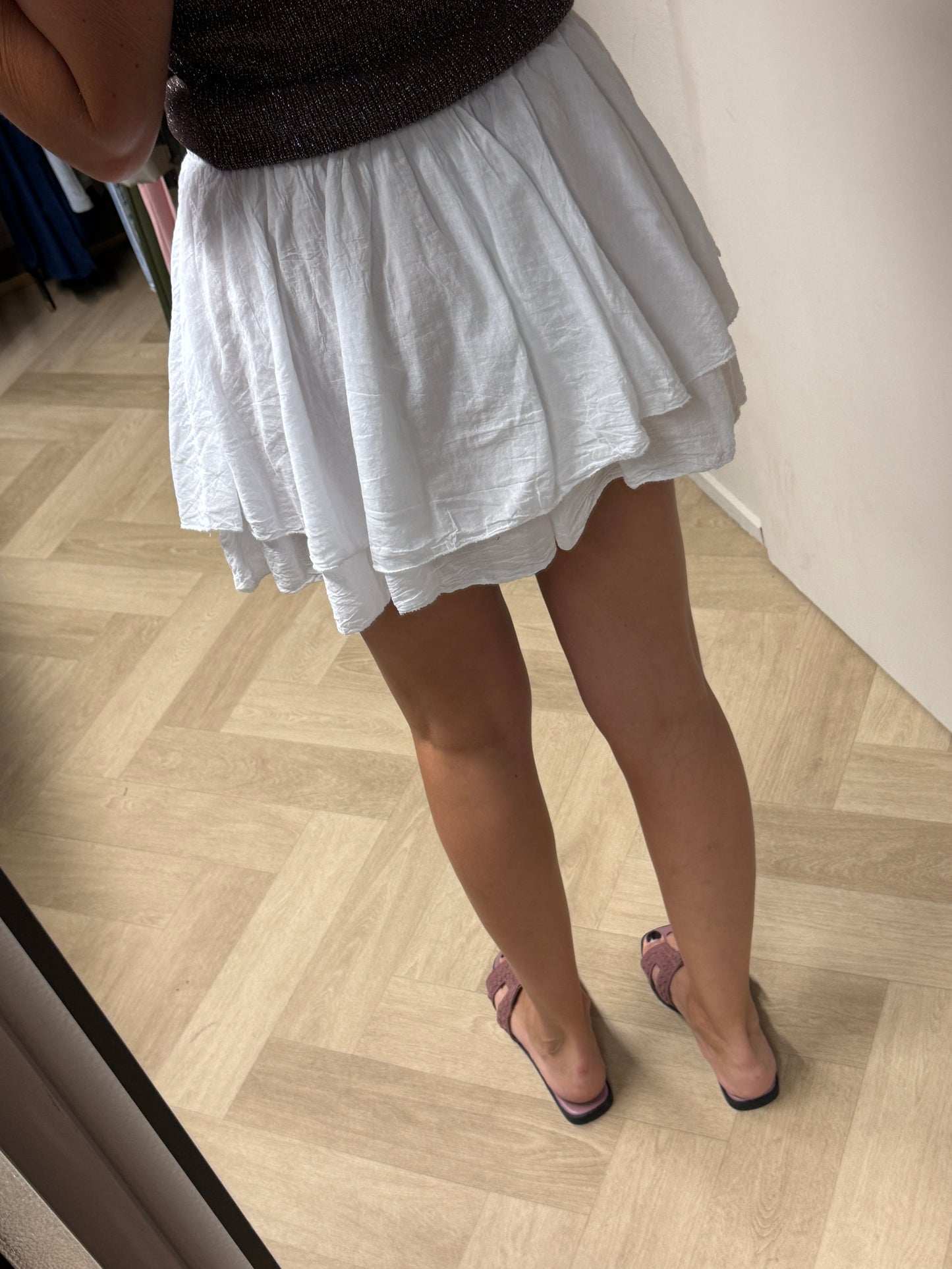 Skort Coco Katoen Wit