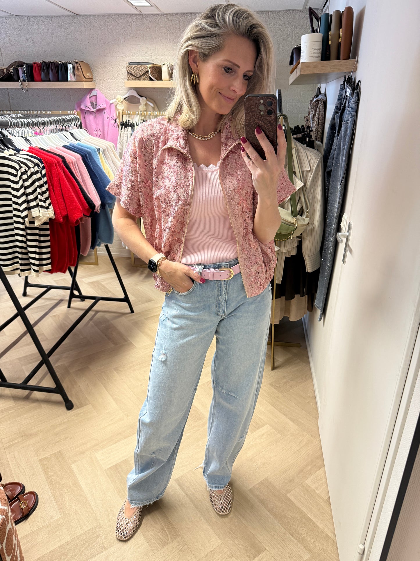 Jeans QH Jill Barrel Fit Light Blue