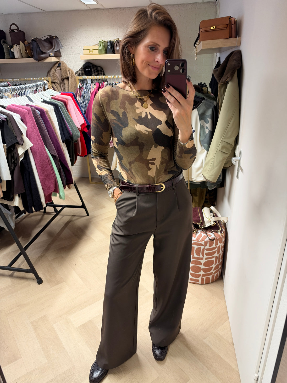 Shirt Nola Cashmere Camouflage