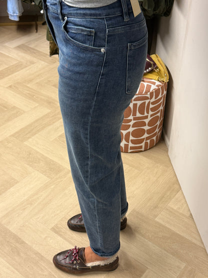 Jeans Laulia Mom Fit Medium Blue