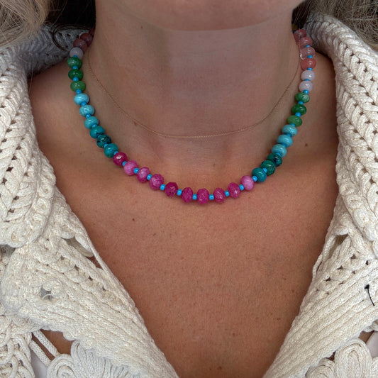Ketting Stenen Multicolour