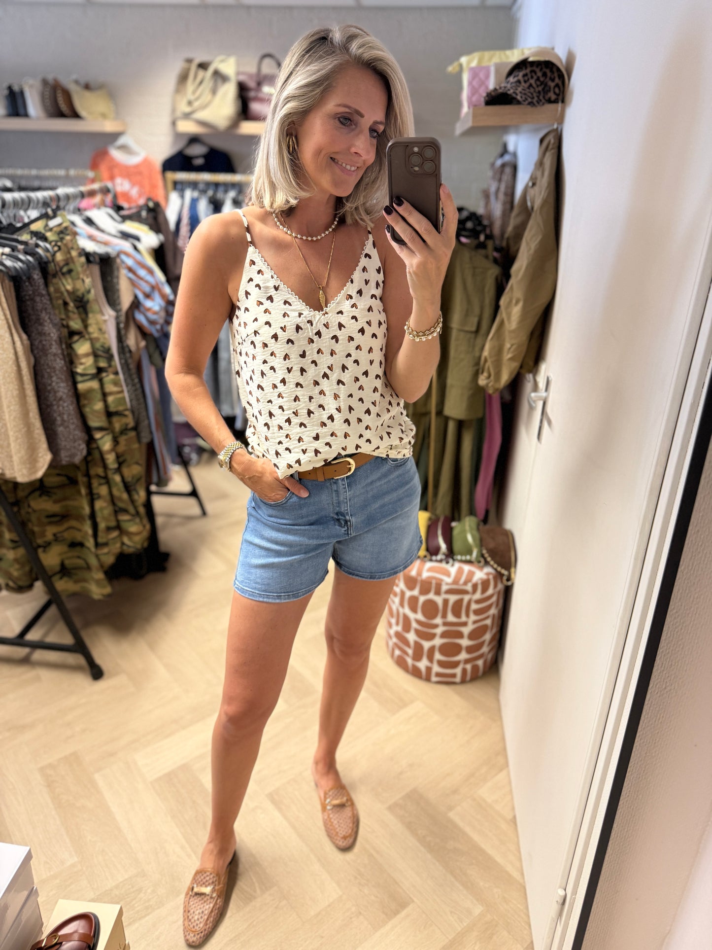 Top Lucy Hartjes Wit