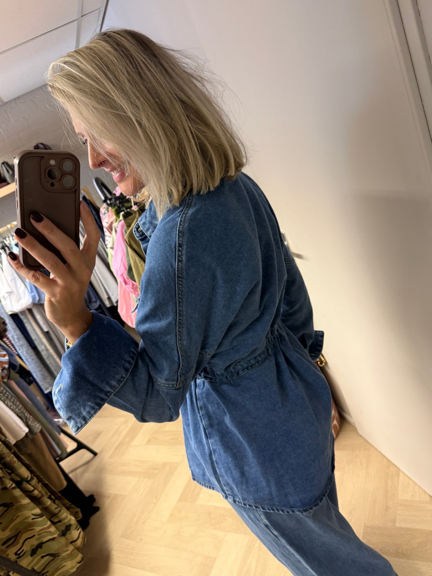 Co Ord Set Coco Denim Blauw