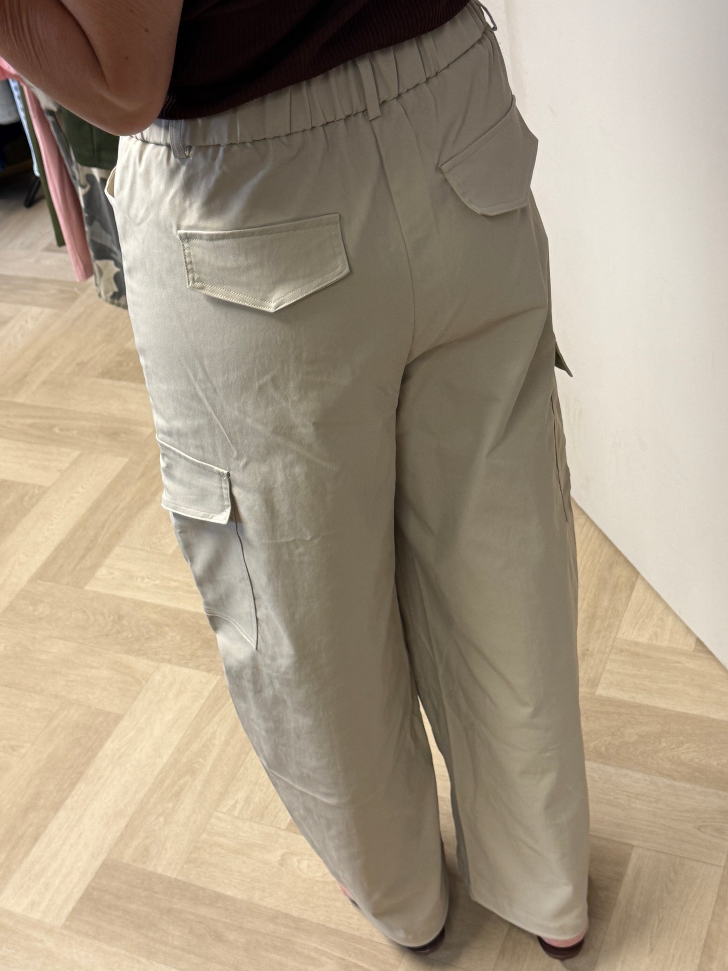 Broek Terry Worker Beige