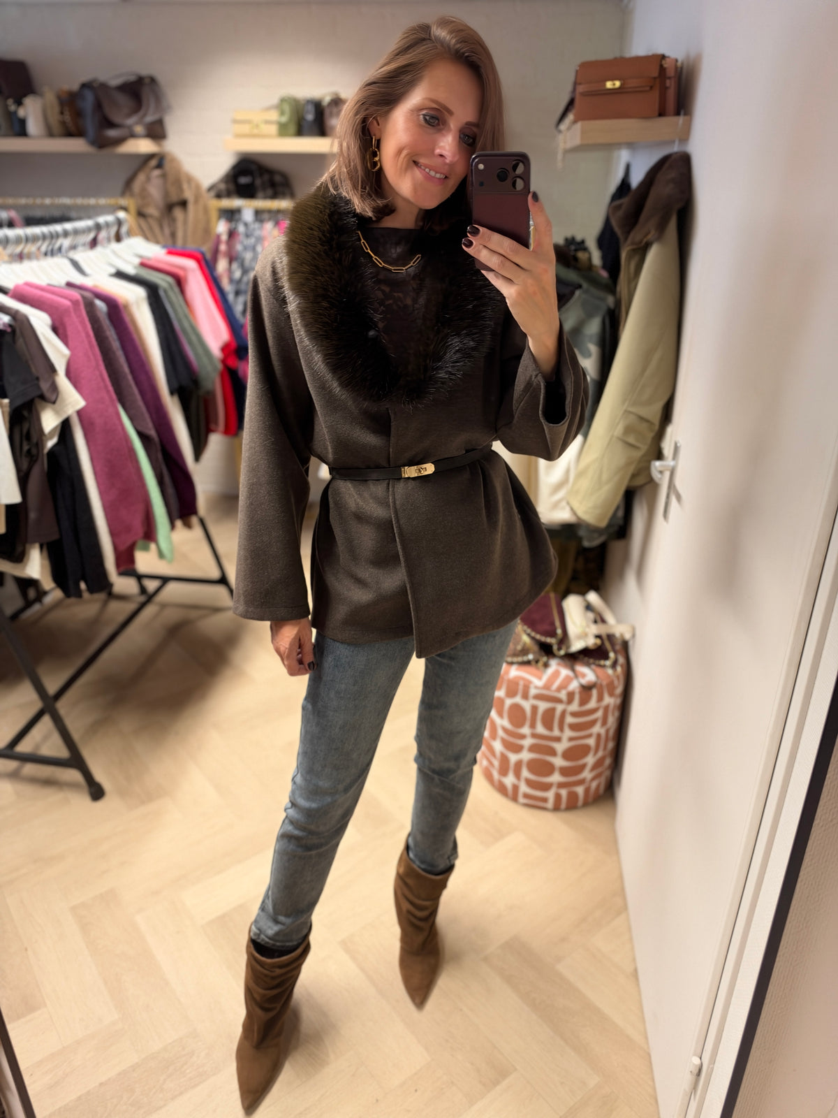 Vest Charlotte Bruin