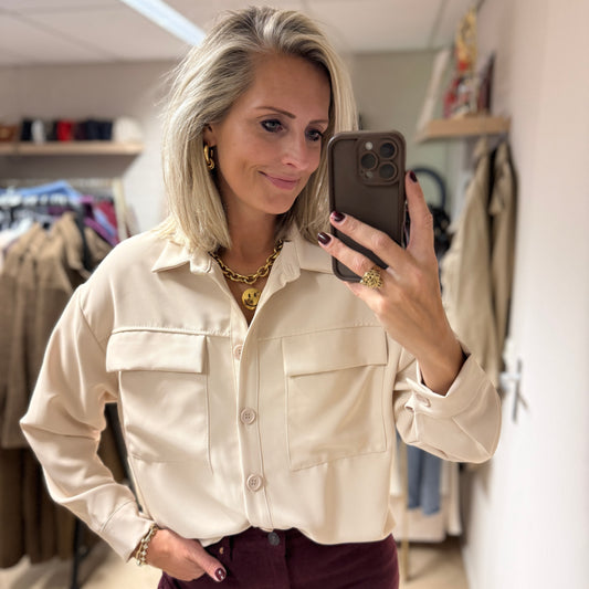 Blouse Anna Nude