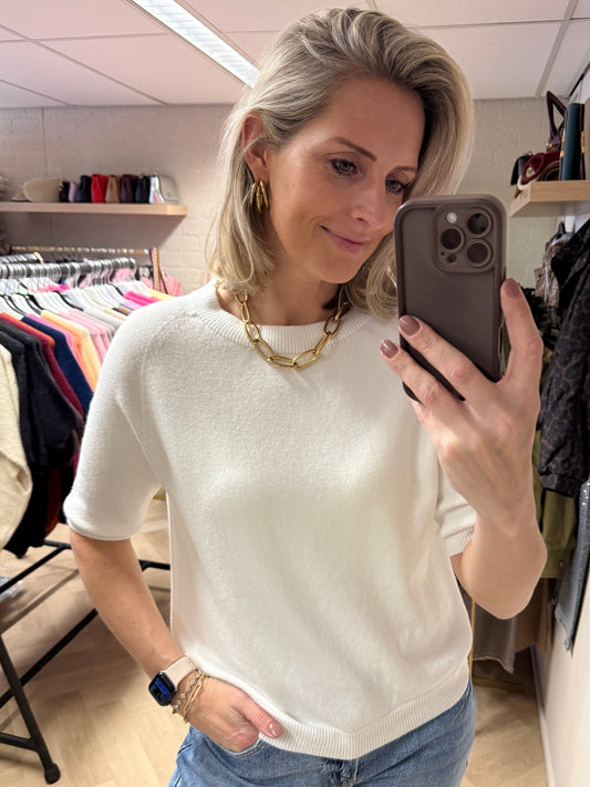 Trui Suzie Viscose Wit