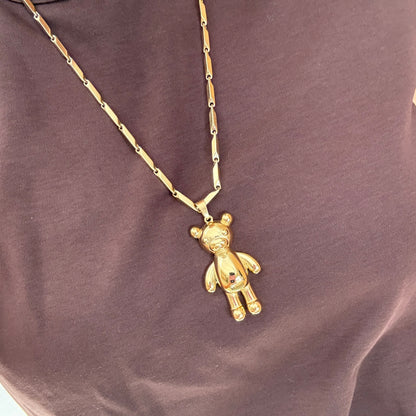 Ketting Bodi Beer Goud