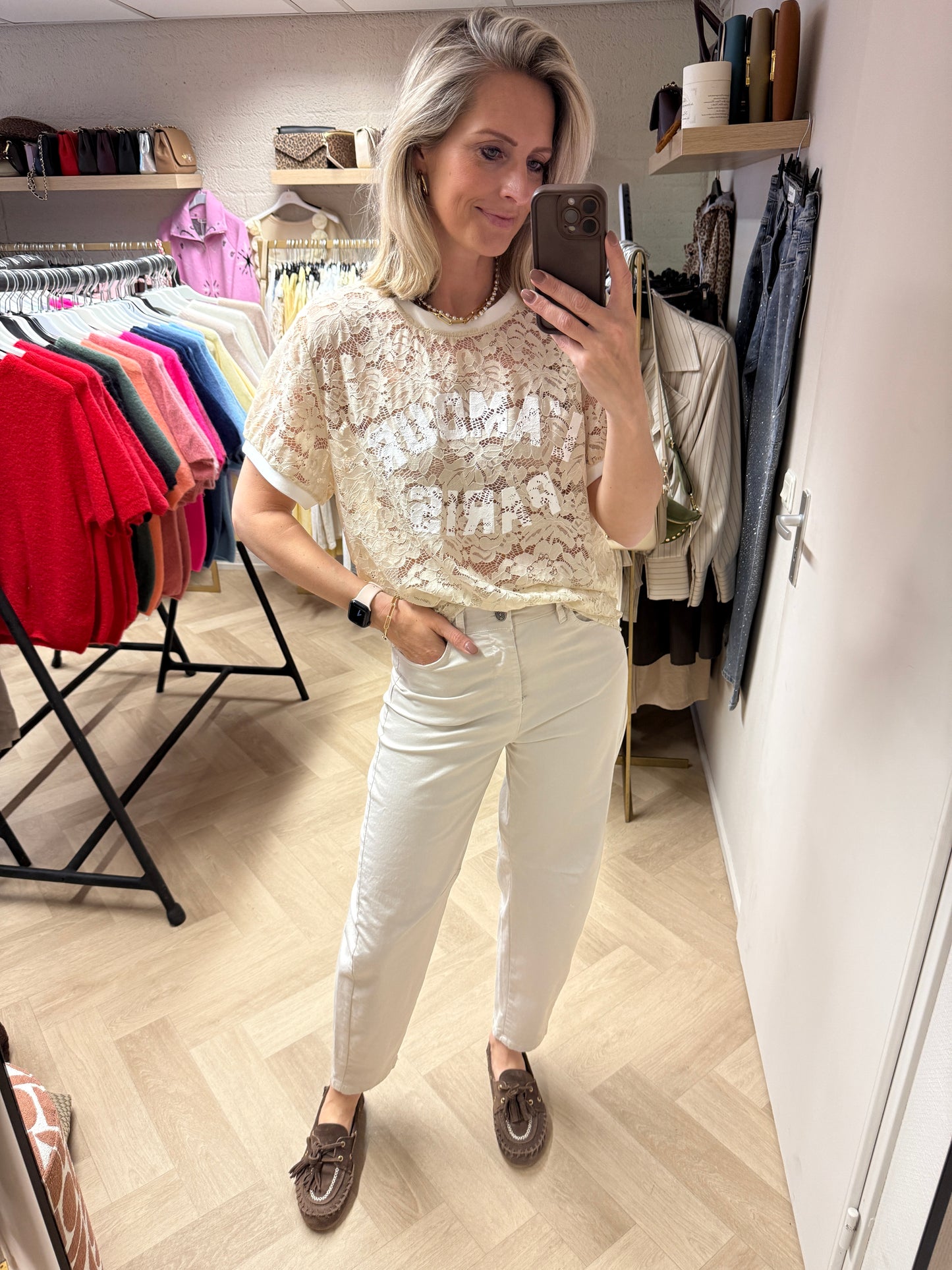 Shirt Lucy L'Amour Paris Ecru