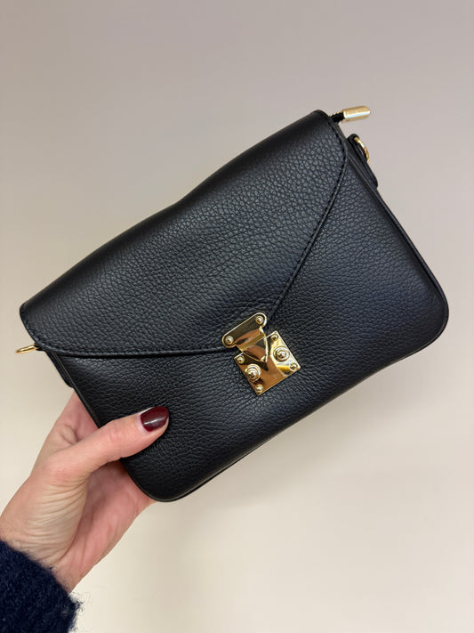 Tas Esther Classic Grain Zwart