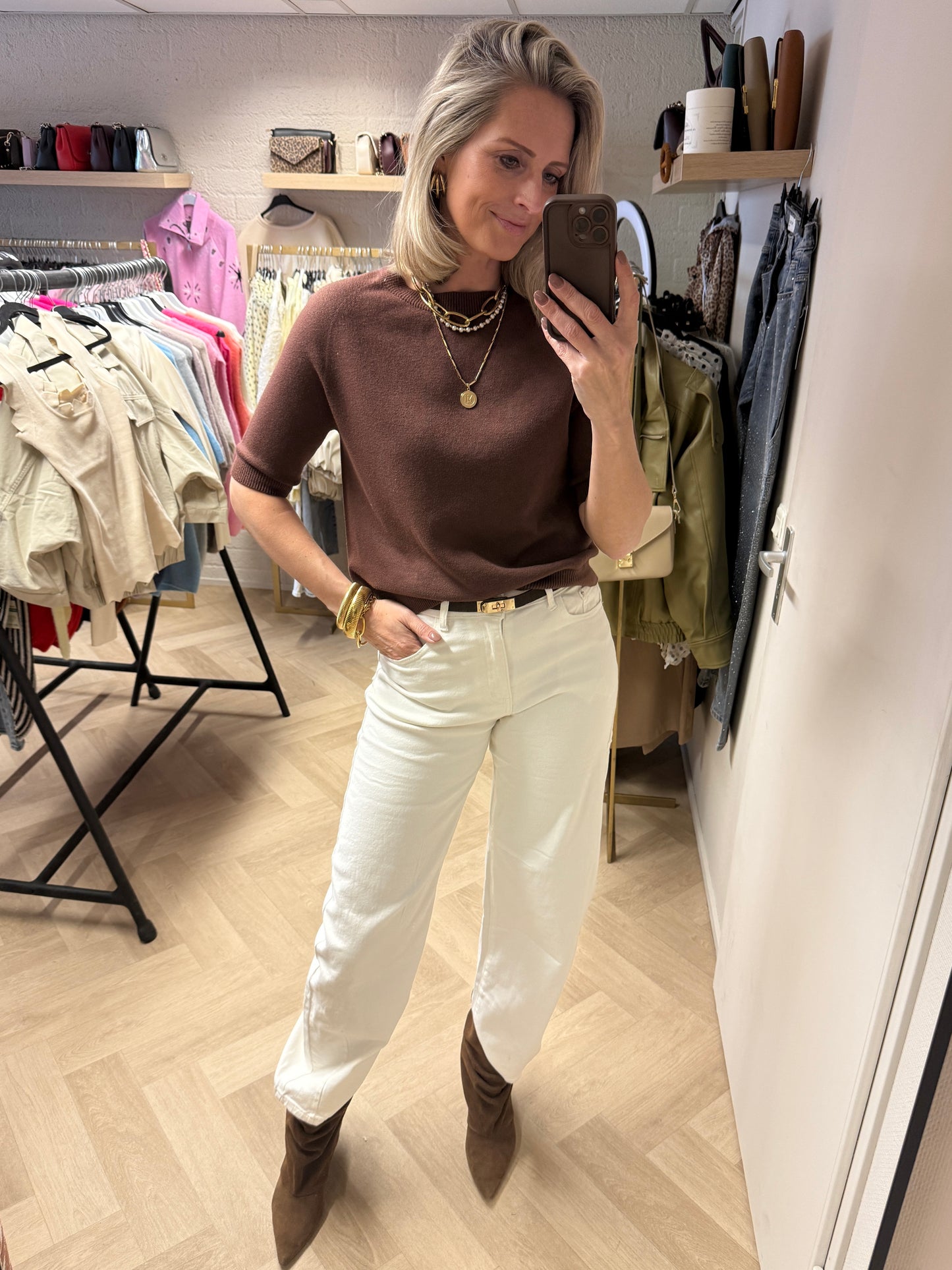 Trui Suzie Viscose Choco