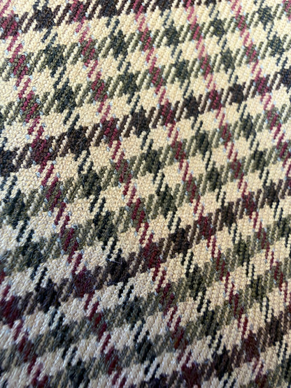 Jack Tartan Ruit Camel Groen Bruin Burgundy