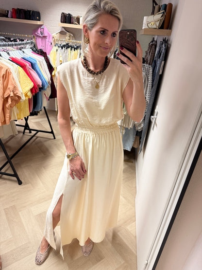Co Ord Set Jurk Lola Ecru