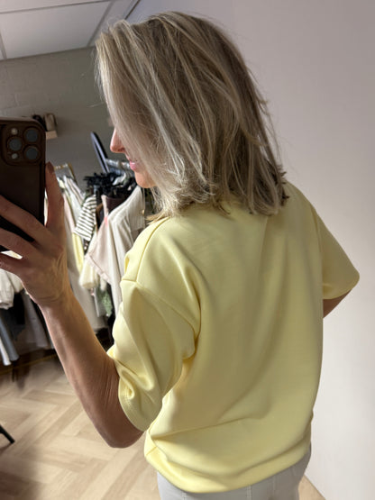 Shirt Atelier Paris Zachtgeel Beige