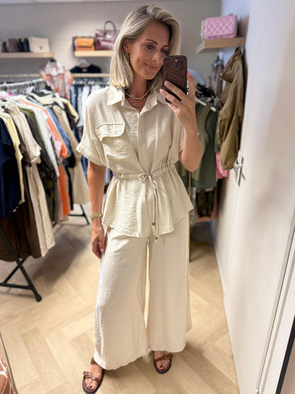 Co Ord Set Vera Beige